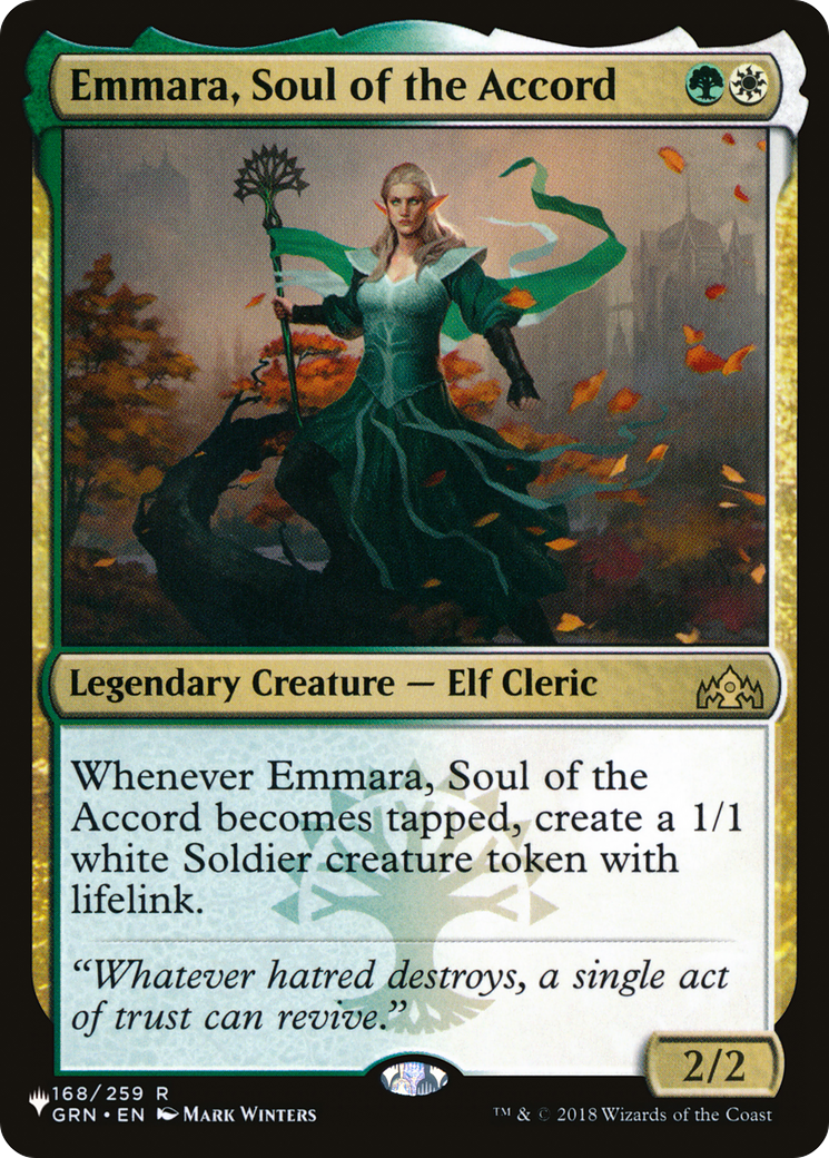 Emmara, Soul of the Accord (LIST-168) - The List
