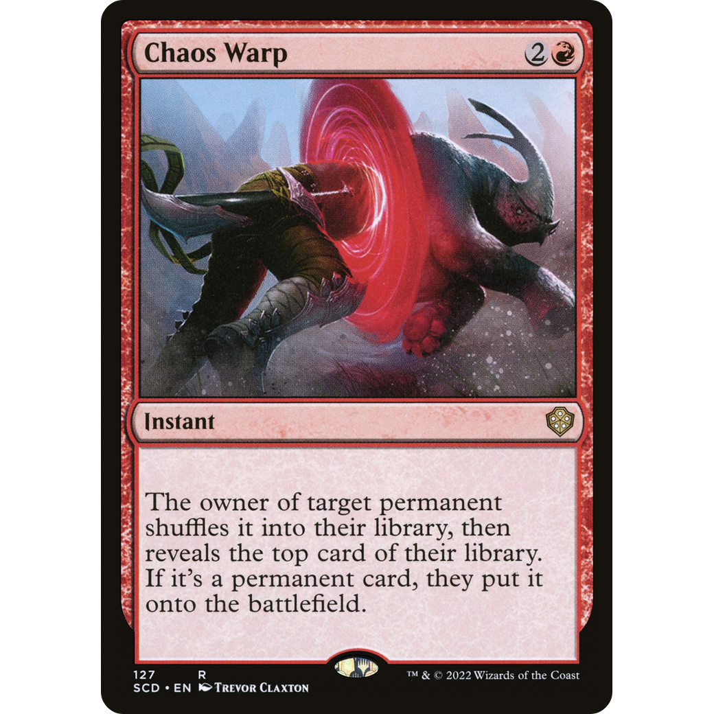 Chaos Warp (SCD-127) - Starter Commander Decks