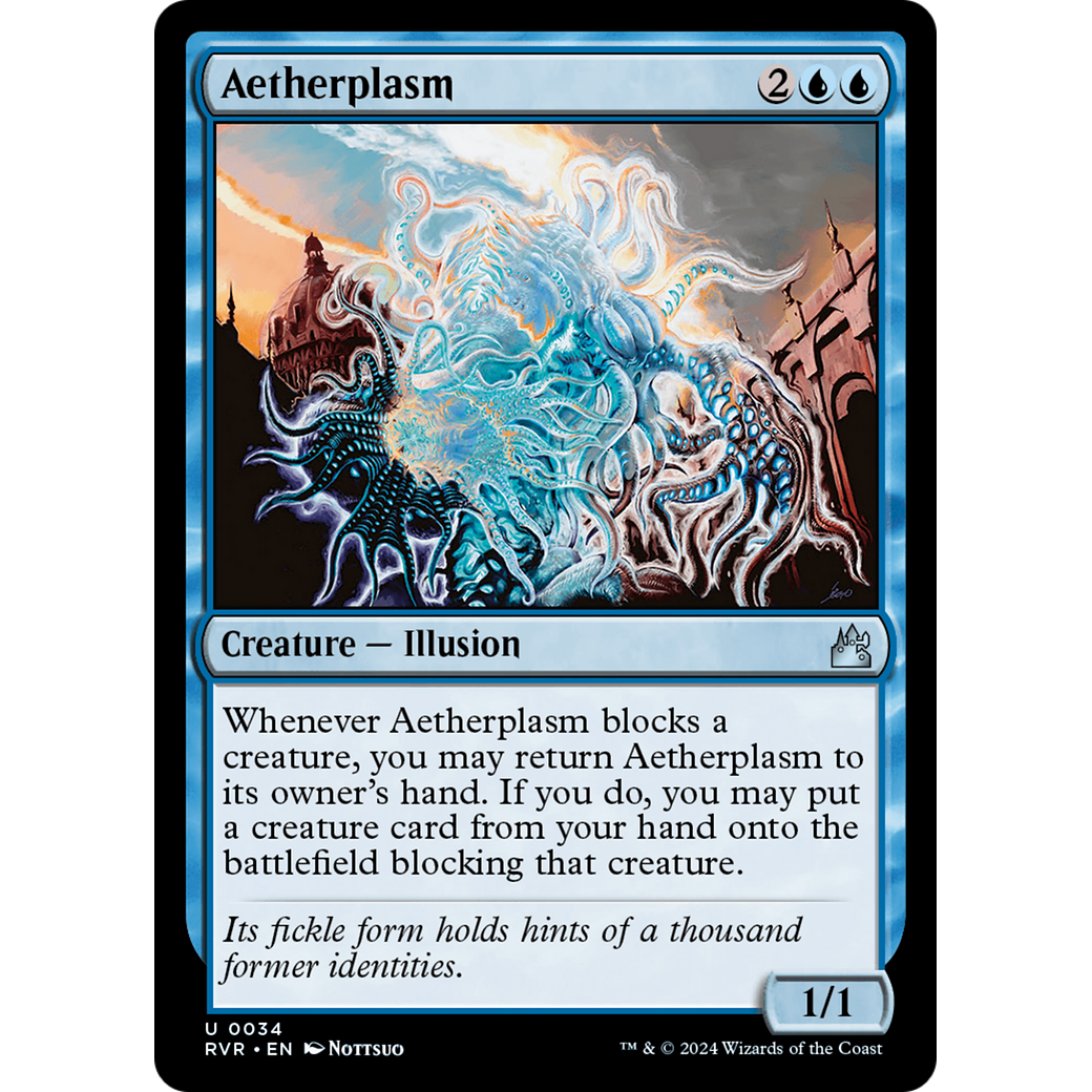 Aetherplasm (RVR-034) - Ravnica Remastered Foil