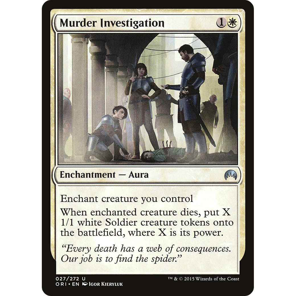 Murder Investigation (ORI-027) - Magic Origins Foil