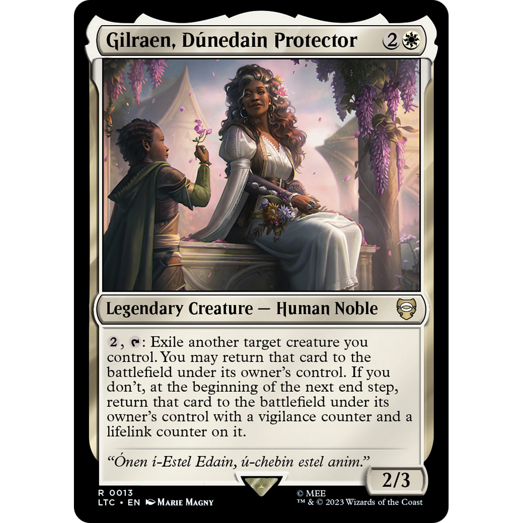 Gilraen, Dúnedain Protector (LTC-013) - Tales of Middle-earth Commander