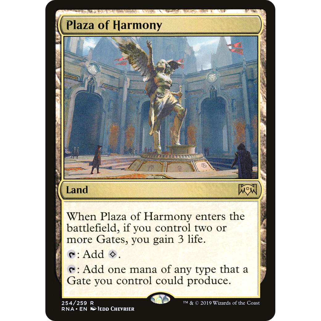 Plaza of Harmony (RNA-254) - Ravnica Allegiance