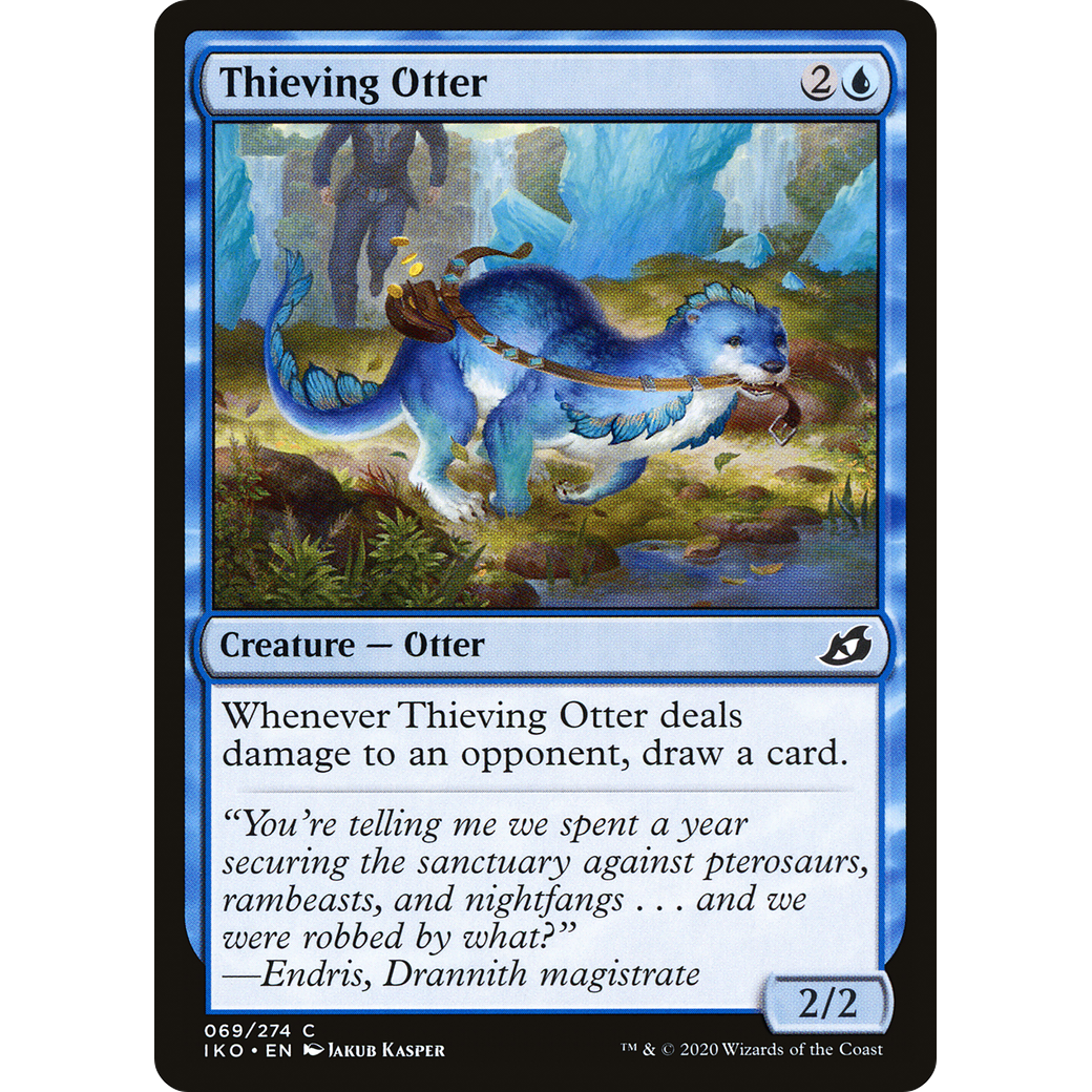 Thieving Otter (IKO-069) - Ikoria: Lair of Behemoths