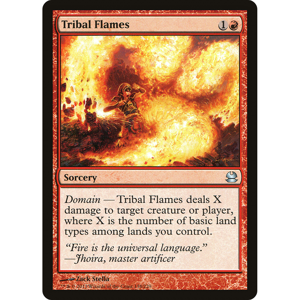 Tribal Flames (MMA-138) - Modern Masters Foil
