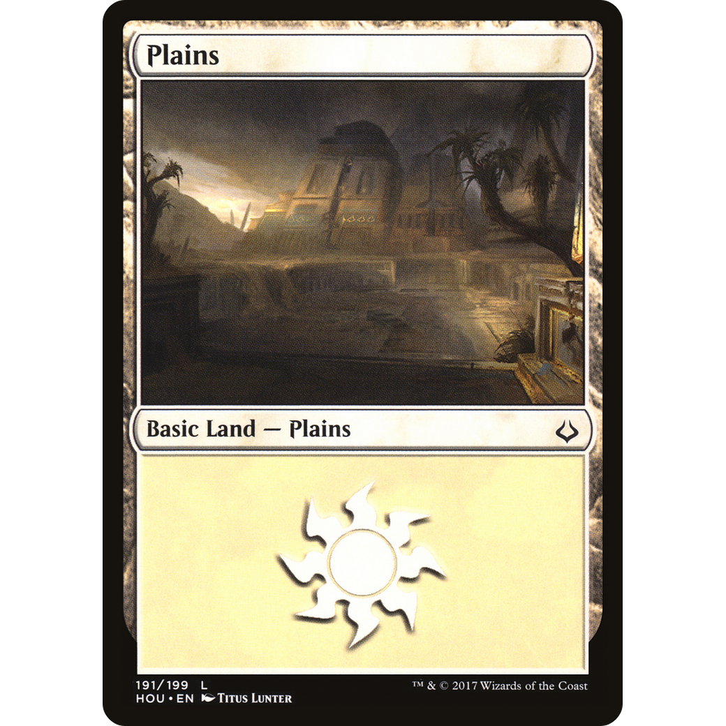 Plains (191) (HOU-191) - Hour of Devastation Foil