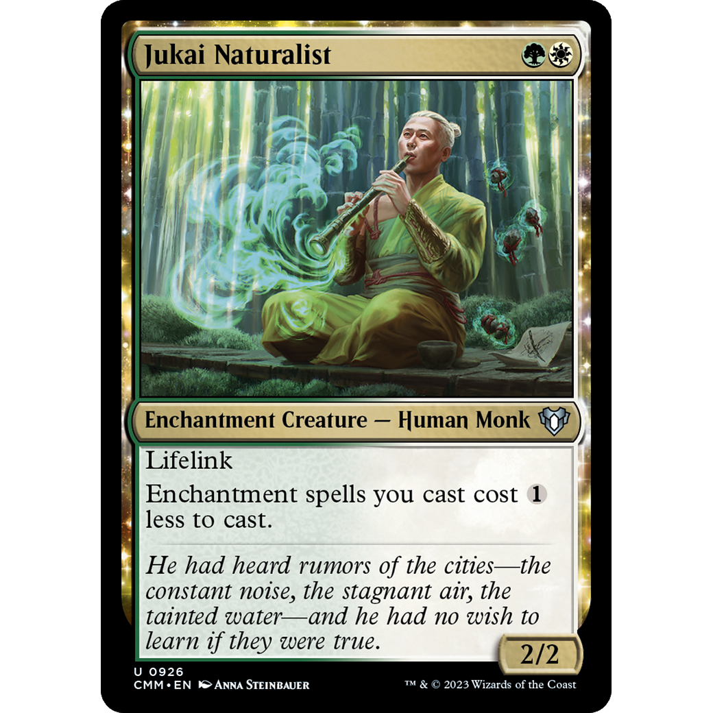 Jukai Naturalist (CMM-926) - Commander Masters: (enchantment)