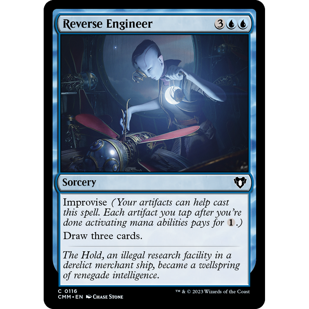 Reverse Engineer (CMM-116) - Commander Masters Foil