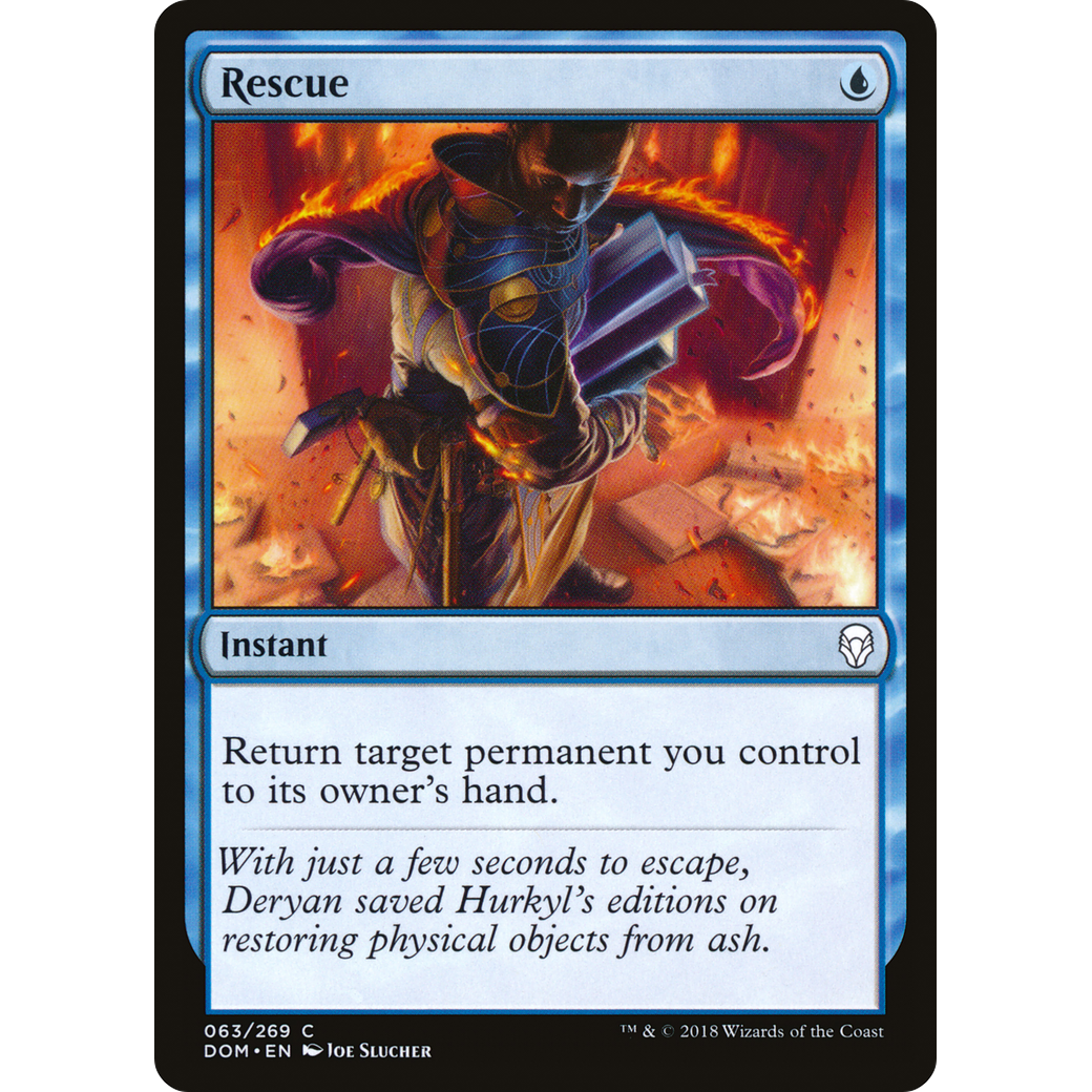 Rescue (DOM-063) - Dominaria Foil