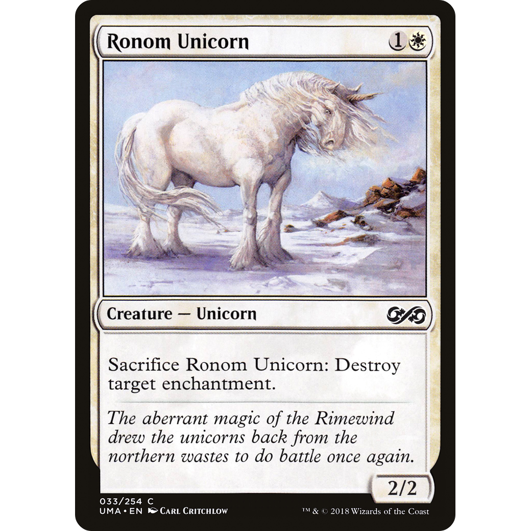 Ronom Unicorn (UMA-033) - Ultimate Masters Foil