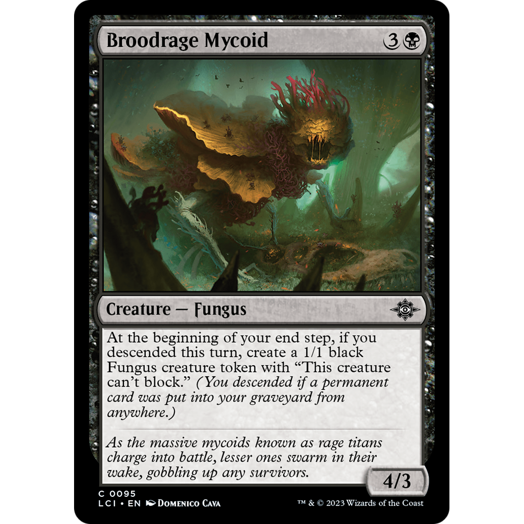Broodrage Mycoid (LCI-095) - The Lost Caverns of Ixalan