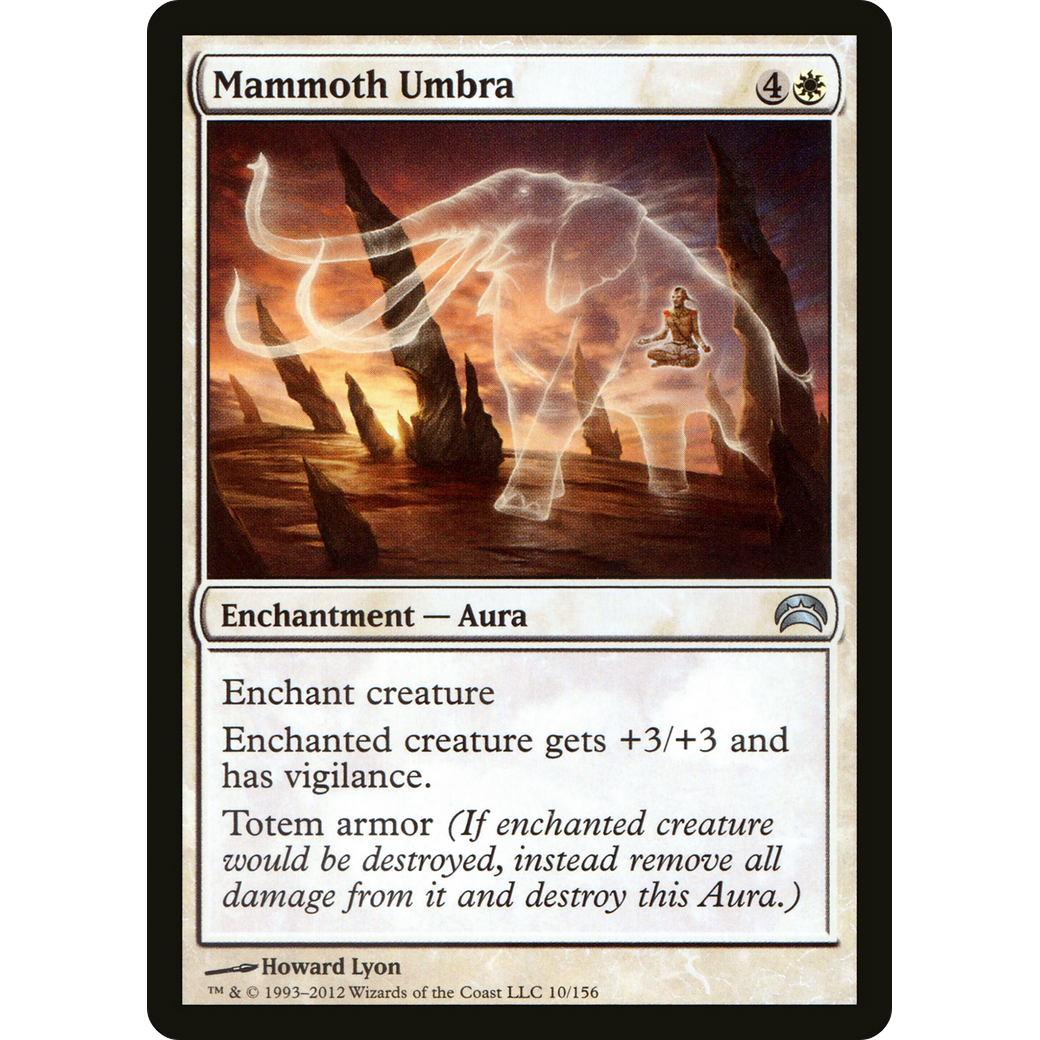 Mammoth Umbra (PC2-010) - Planechase 2012