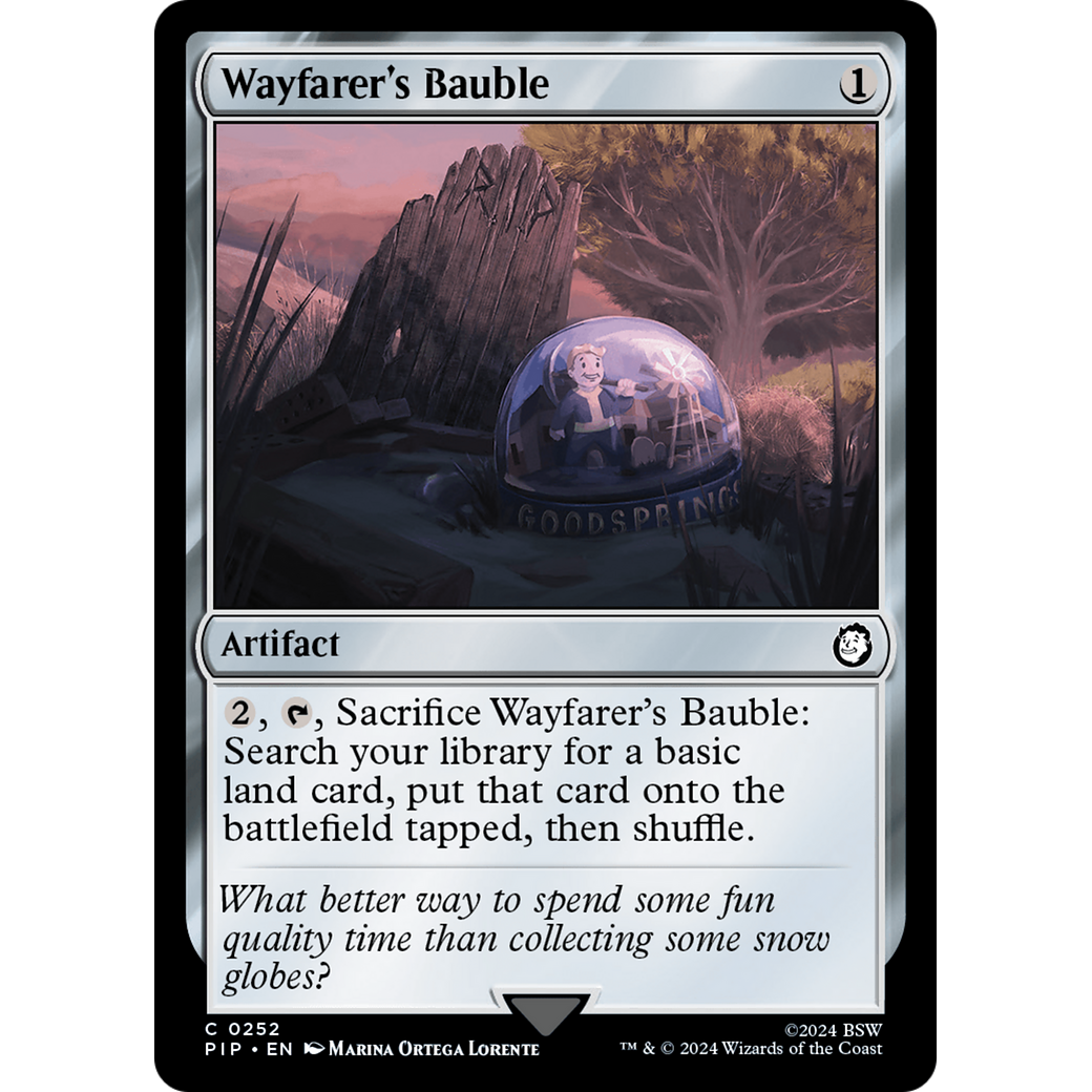 Wayfarer's Bauble (PIP-252) - Fallout Foil