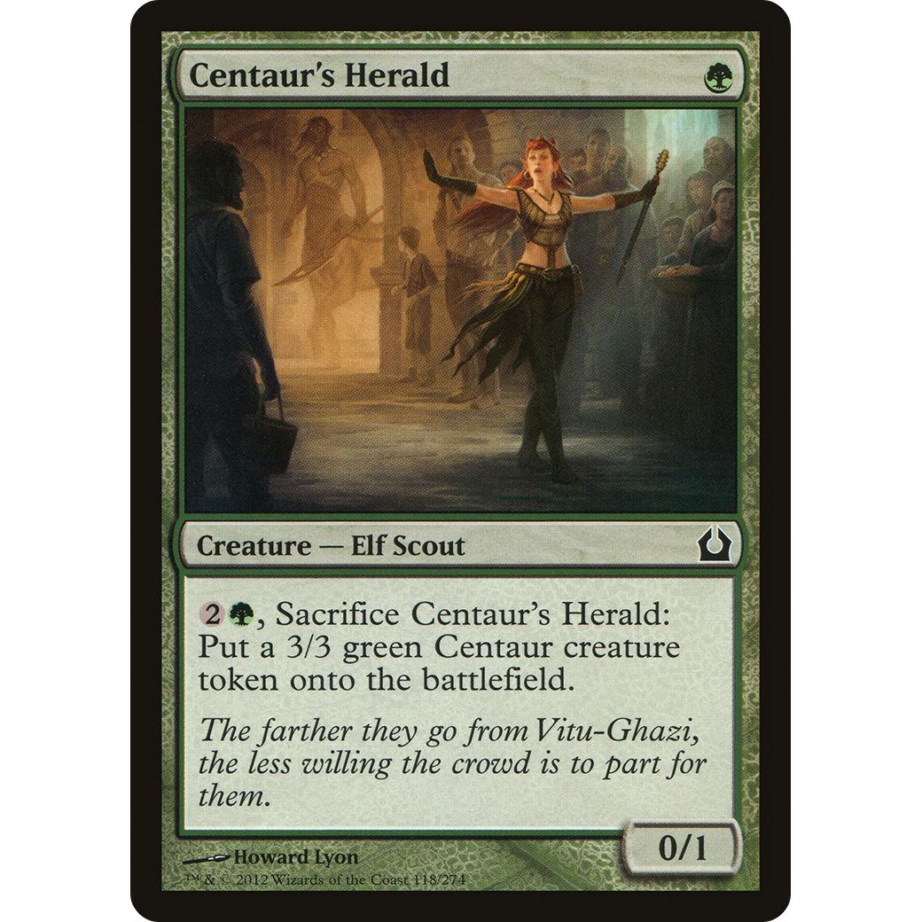 Centaur's Herald (RTR-118) - Return to Ravnica