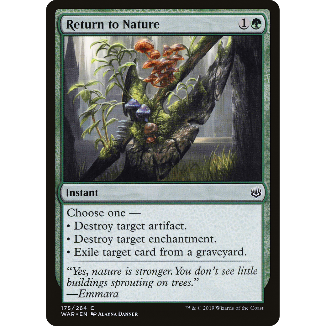 Return to Nature (WAR-175) - War of the Spark