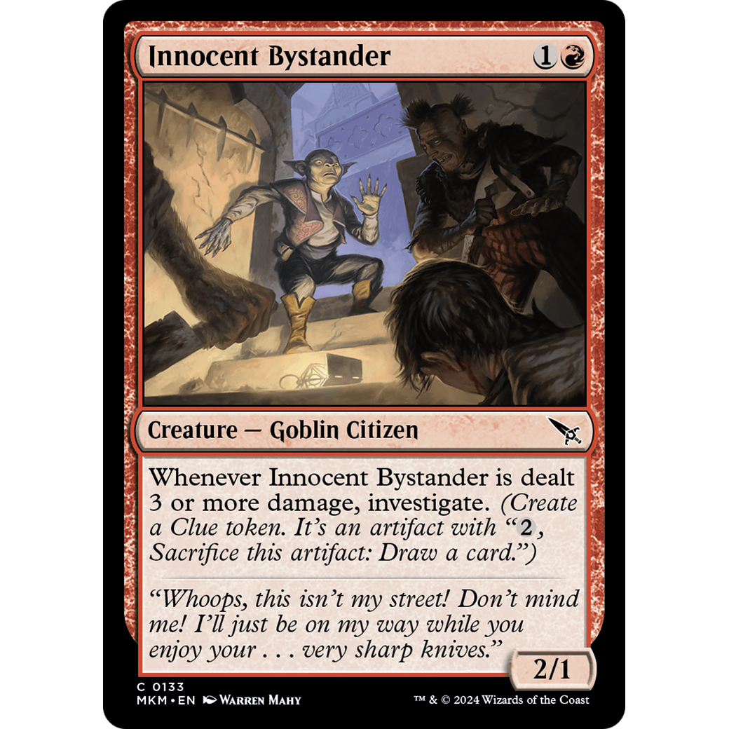 Innocent Bystander (MKM-133) - Murders at Karlov Manor