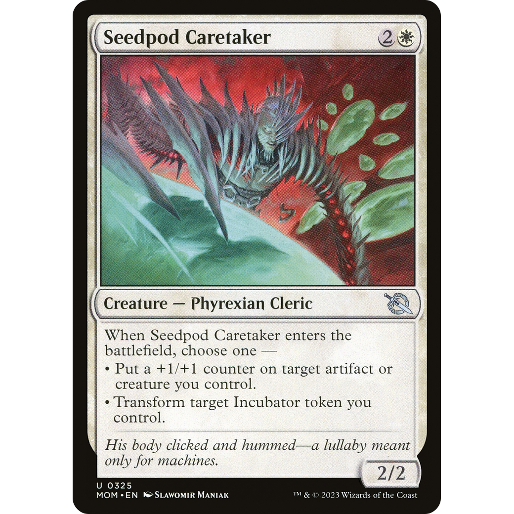 Seedpod Caretaker (MOM-325) - March of the Machine Foil