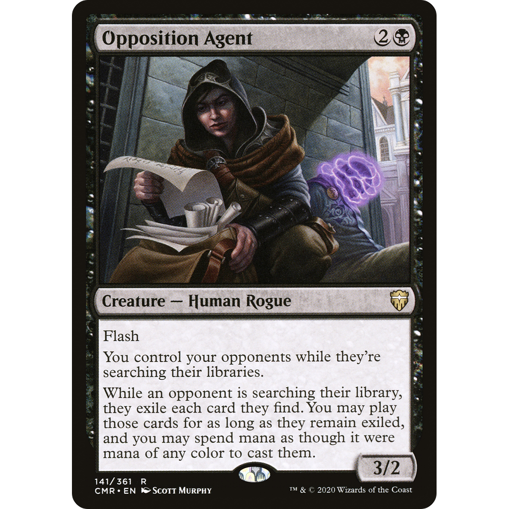 Opposition Agent (CMR-141) - Commander Legends