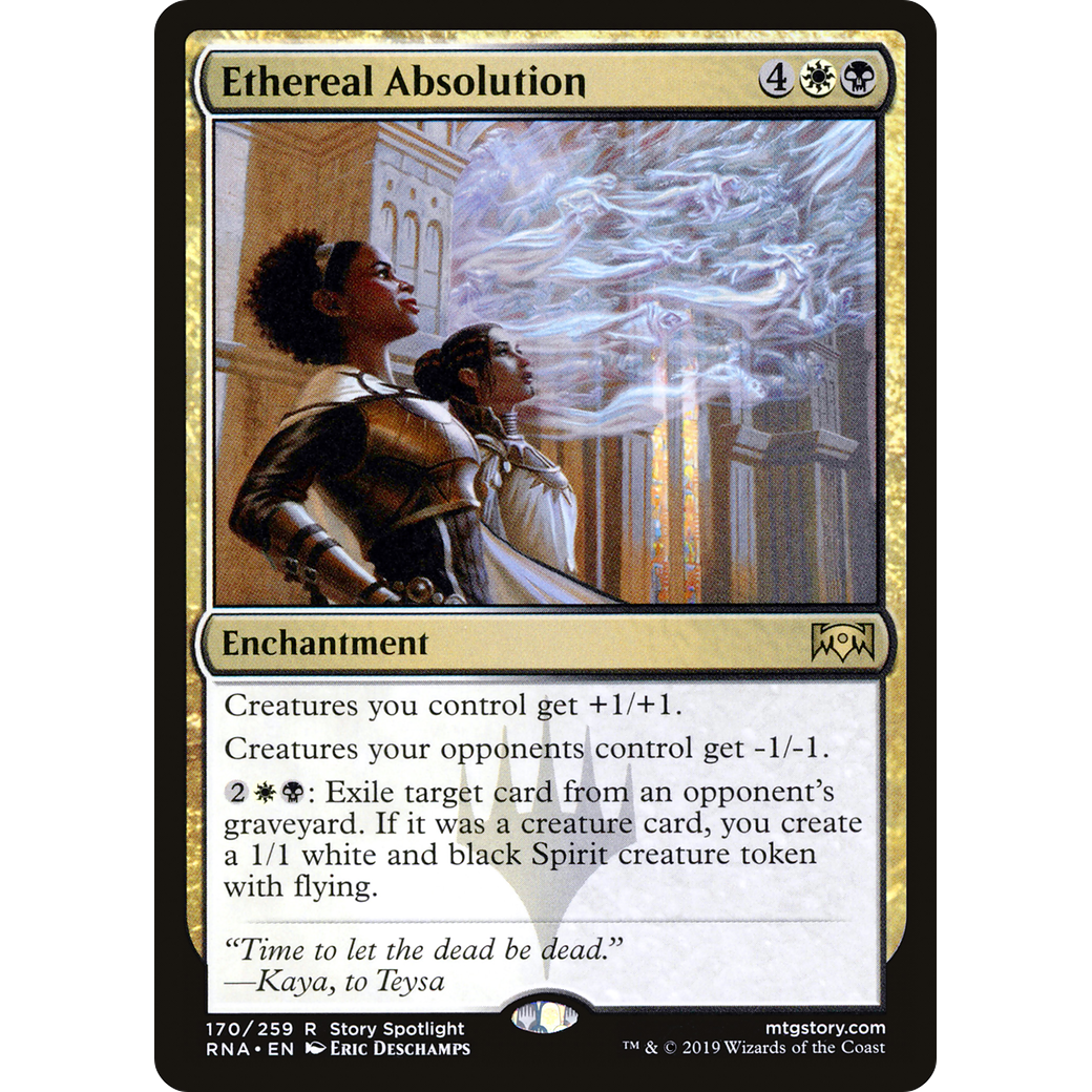 Ethereal Absolution (RNA-170) - Ravnica Allegiance Foil