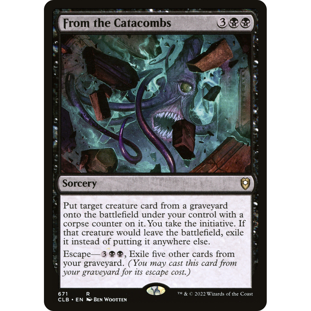 From the Catacombs (CLB-671) - Commander Legends: Battle for Baldur's Gate