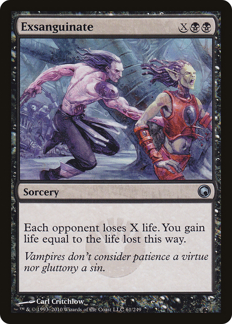 Exsanguinate (SOM-061) - Scars of Mirrodin Foil