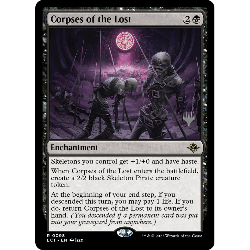 Corpses of the Lost (PPLCI-98P) - The Lost Caverns of Ixalan Promos Foil