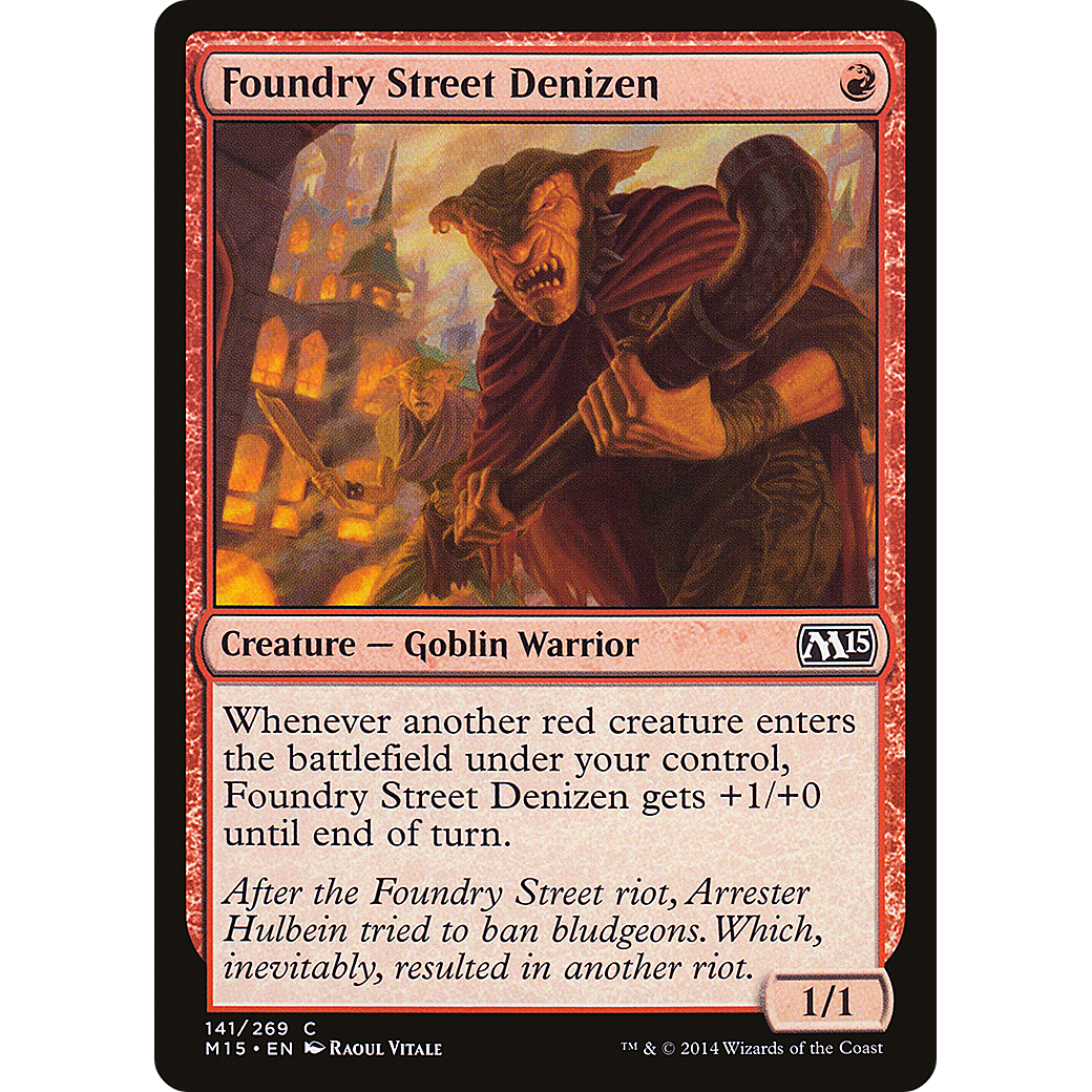 Foundry Street Denizen (M15-141) - Magic 2015