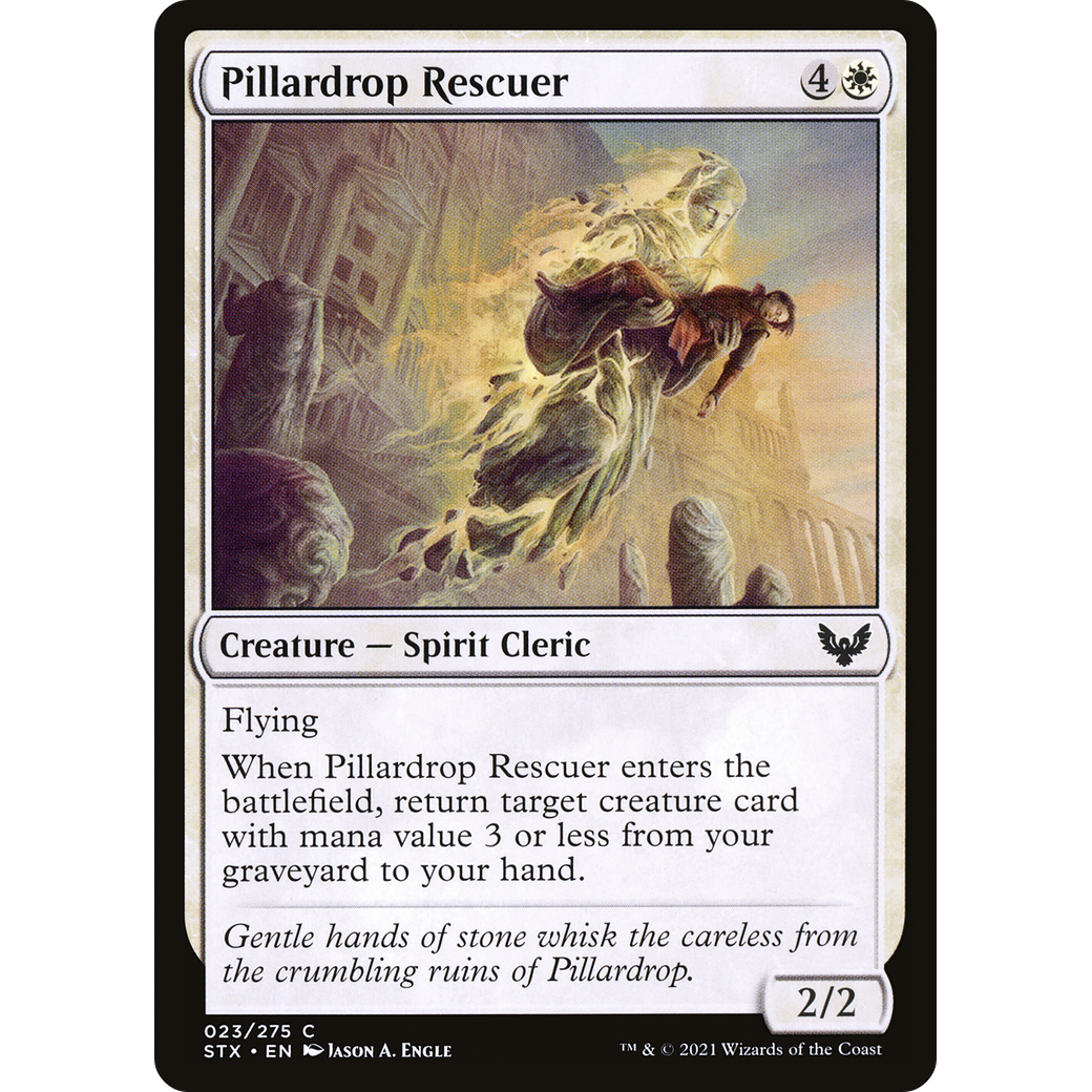 Pillardrop Rescuer (STX-023) - Strixhaven: School of Mages Foil