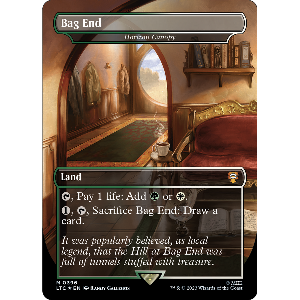 Horizon Canopy (LTC-396) - Tales of Middle-earth Commander / Bag End (Borderless) Foil