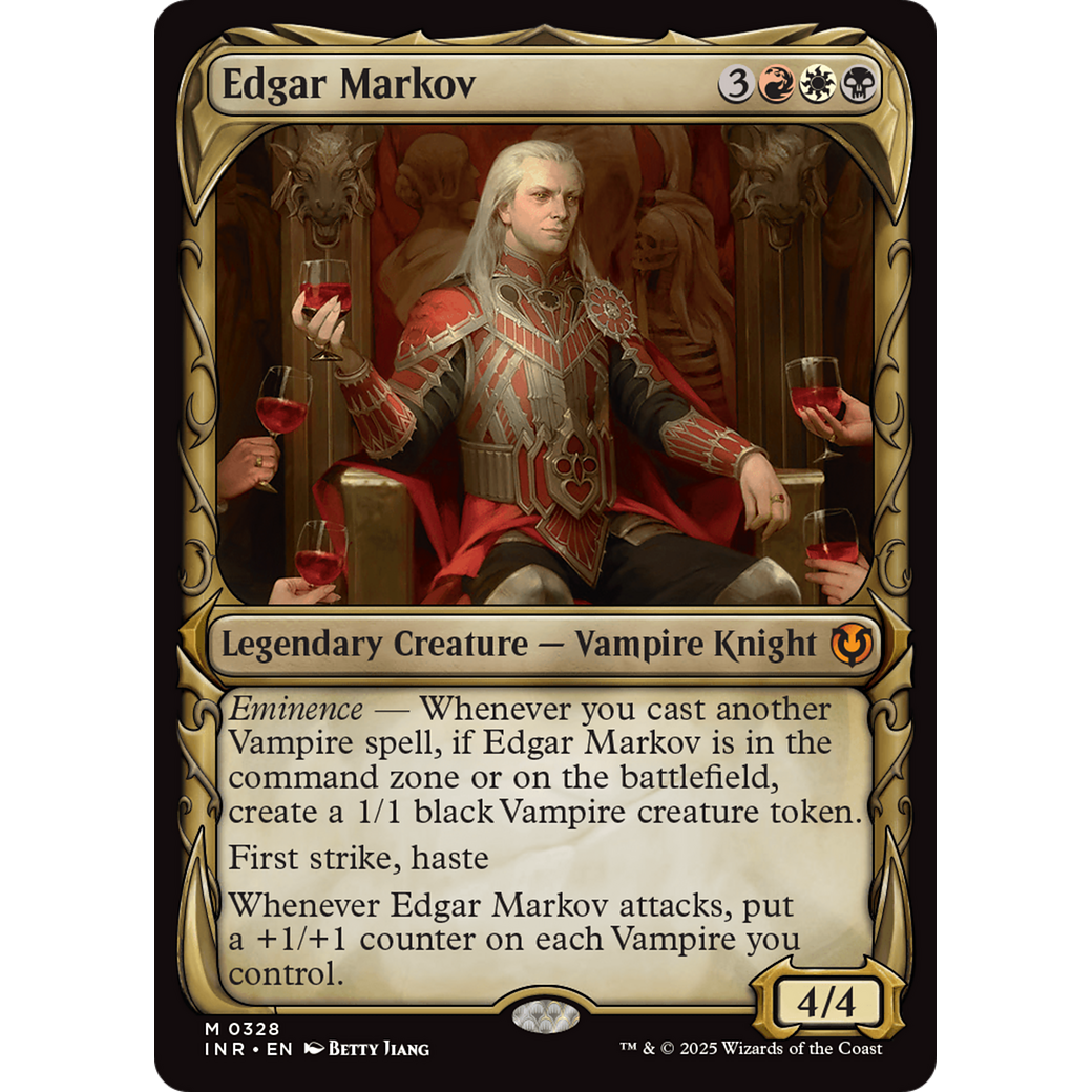 Edgar Markov (INR-328) - Innistrad Remastered: (Showcase) Foil