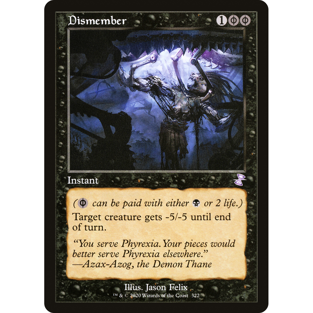 Dismember (TSR-322) - Time Spiral Remastered Foil