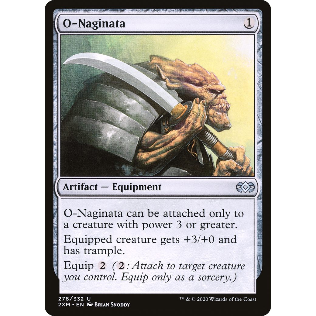 O-Naginata (2XM-278) - Double Masters Foil