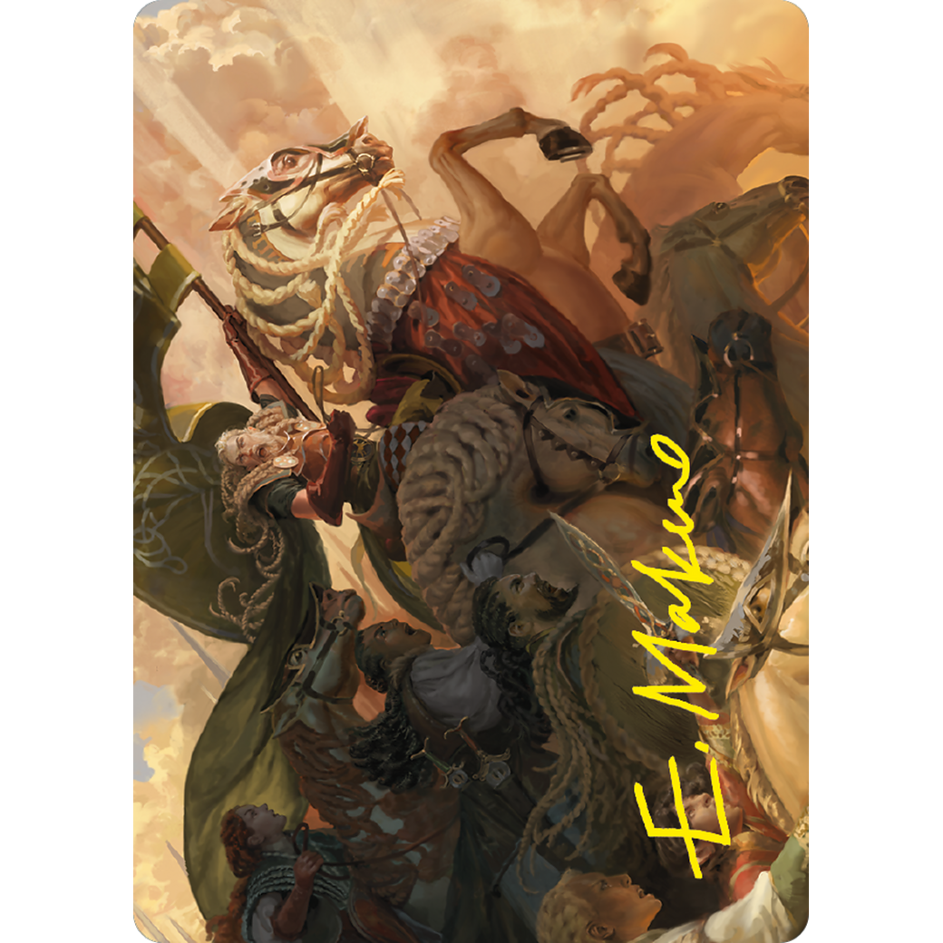 Marshal's Anthem // Marshal's Anthem (ALTR-068) - Tales of Middle-earth Art Series (Borderless)