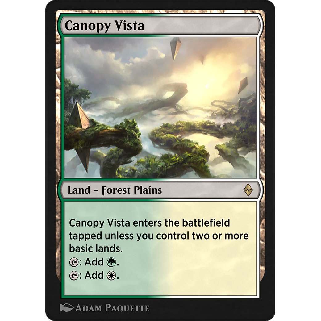 Canopy Vista (EA3-020) - Explorer Anthology 3