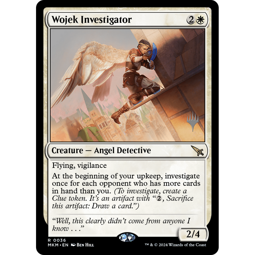 Wojek Investigator (PPMKM-36P) - Murders at Karlov Manor Promos Foil
