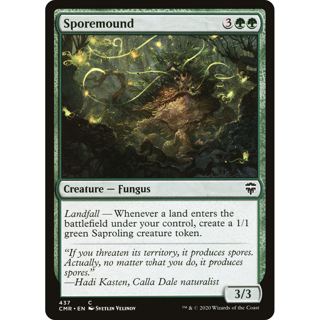 Sporemound (CMR-437) - Commander Legends