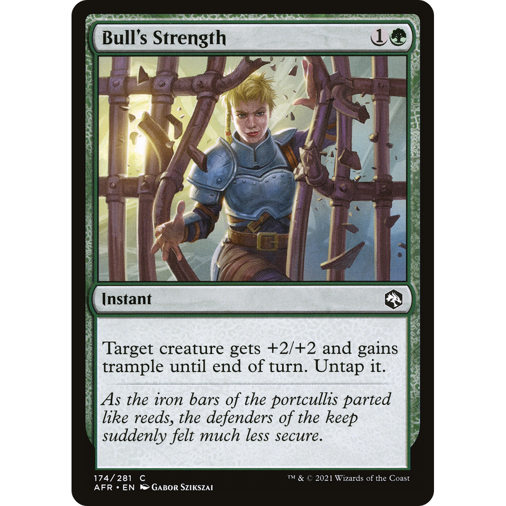 Bull's Strength (AFR-174) - Adventures in the Forgotten Realms Foil