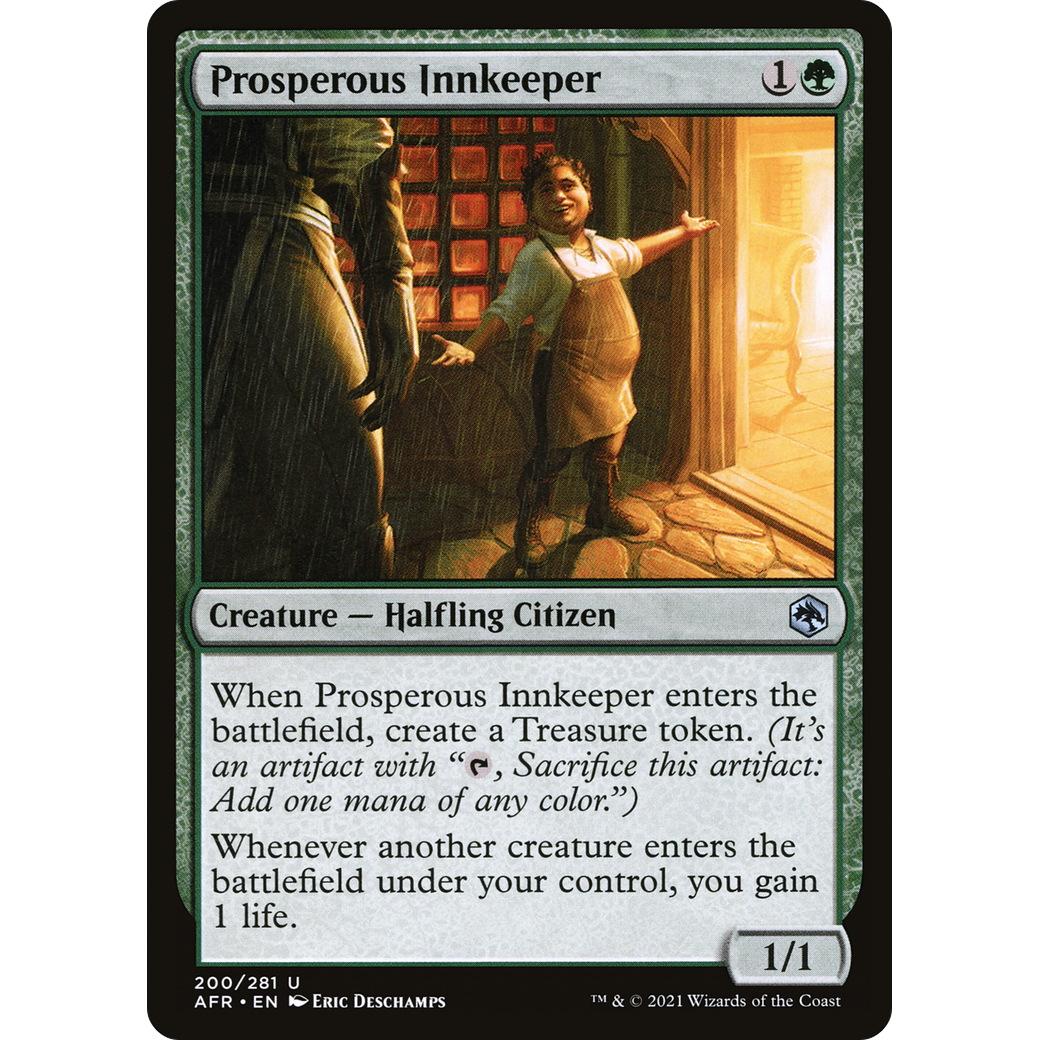 Prosperous Innkeeper (AFR-200) - Adventures in the Forgotten Realms