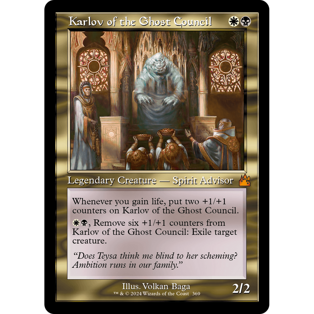 Karlov of the Ghost Council (RVR-369) - Ravnica Remastered