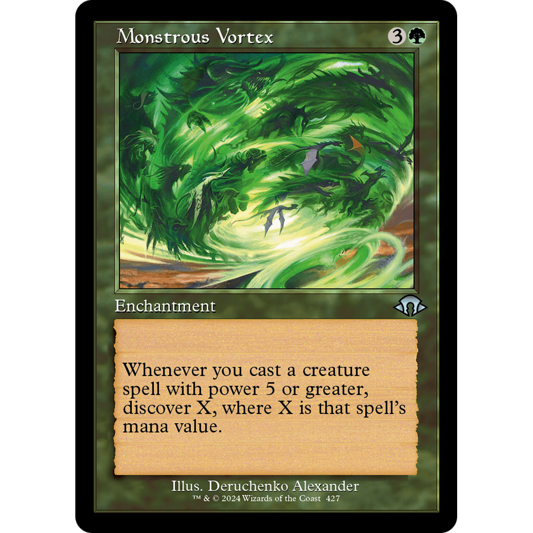 Monstrous Vortex (MH3-427) - Modern Horizons 3 Foil
