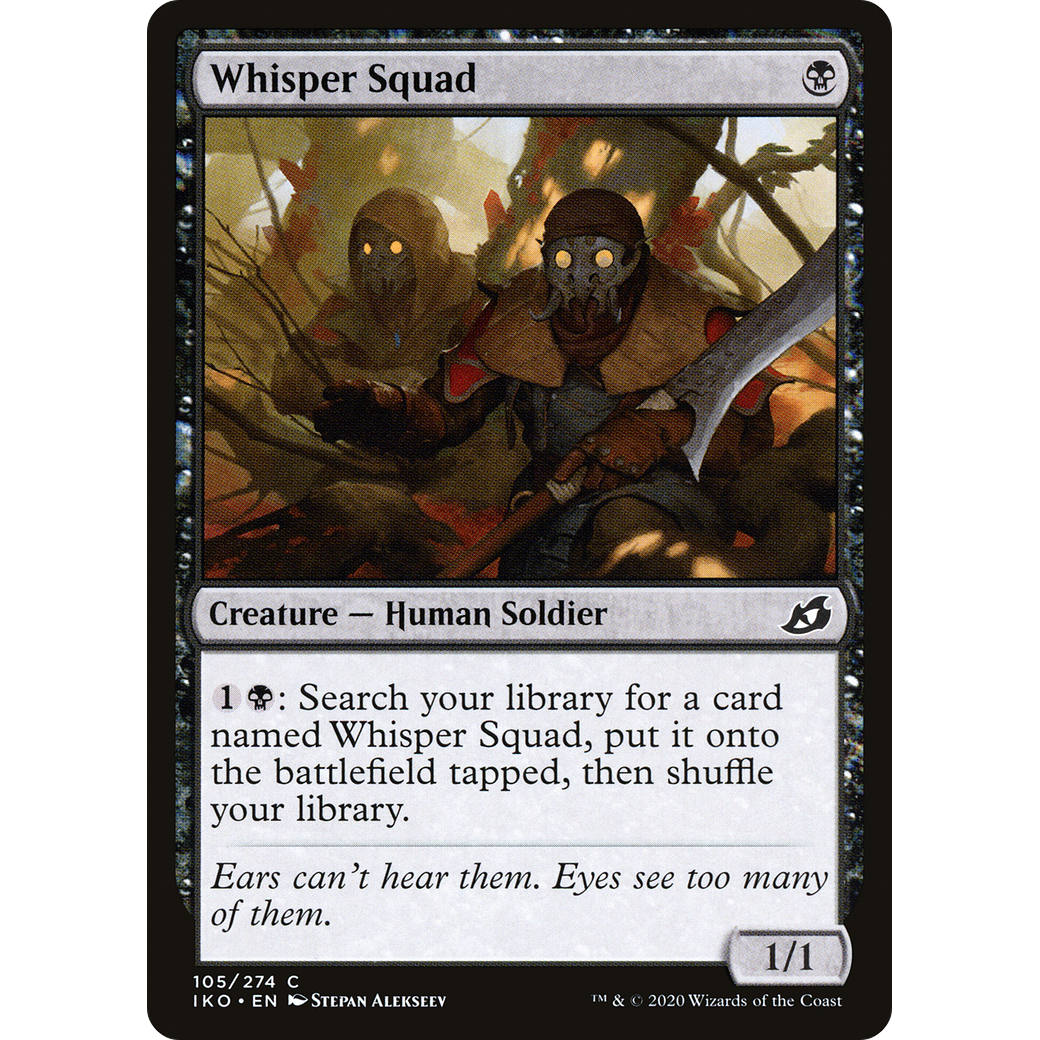Whisper Squad (IKO-105) - Ikoria: Lair of Behemoths Foil