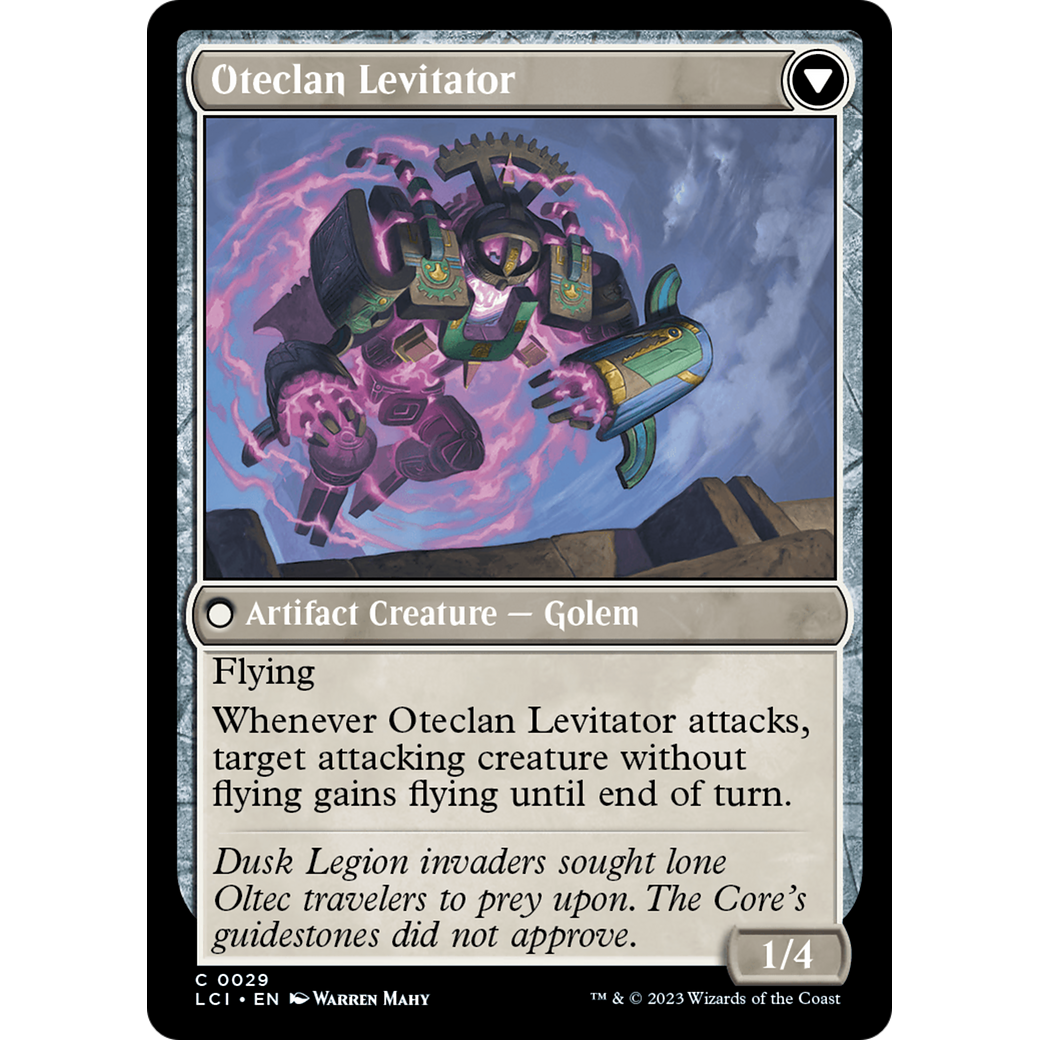Oteclan Landmark // Oteclan Levitator (LCI-029) - The Lost Caverns of Ixalan