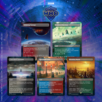 Magic the Gathering: Secret Lair x Doctor Who: The Dalek Lands