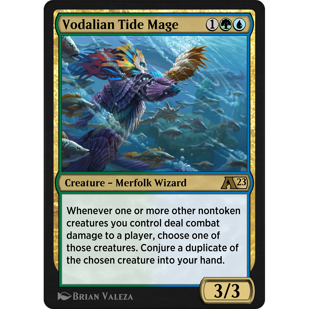 Vodalian Tide Mage (YDMU-029) - Alchemy: Dominaria