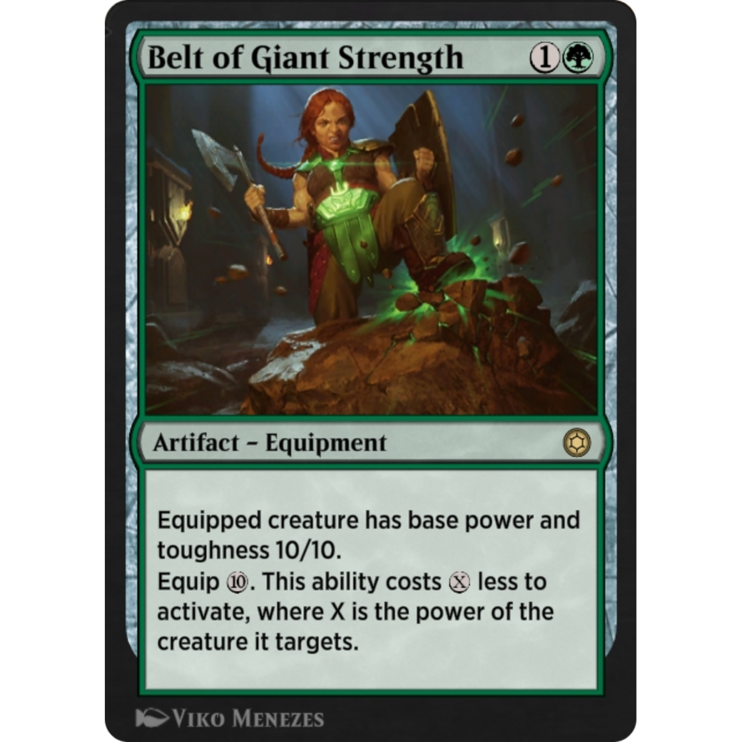 Belt of Giant Strength (HBG-201) - Alchemy Horizons: Baldur's Gate