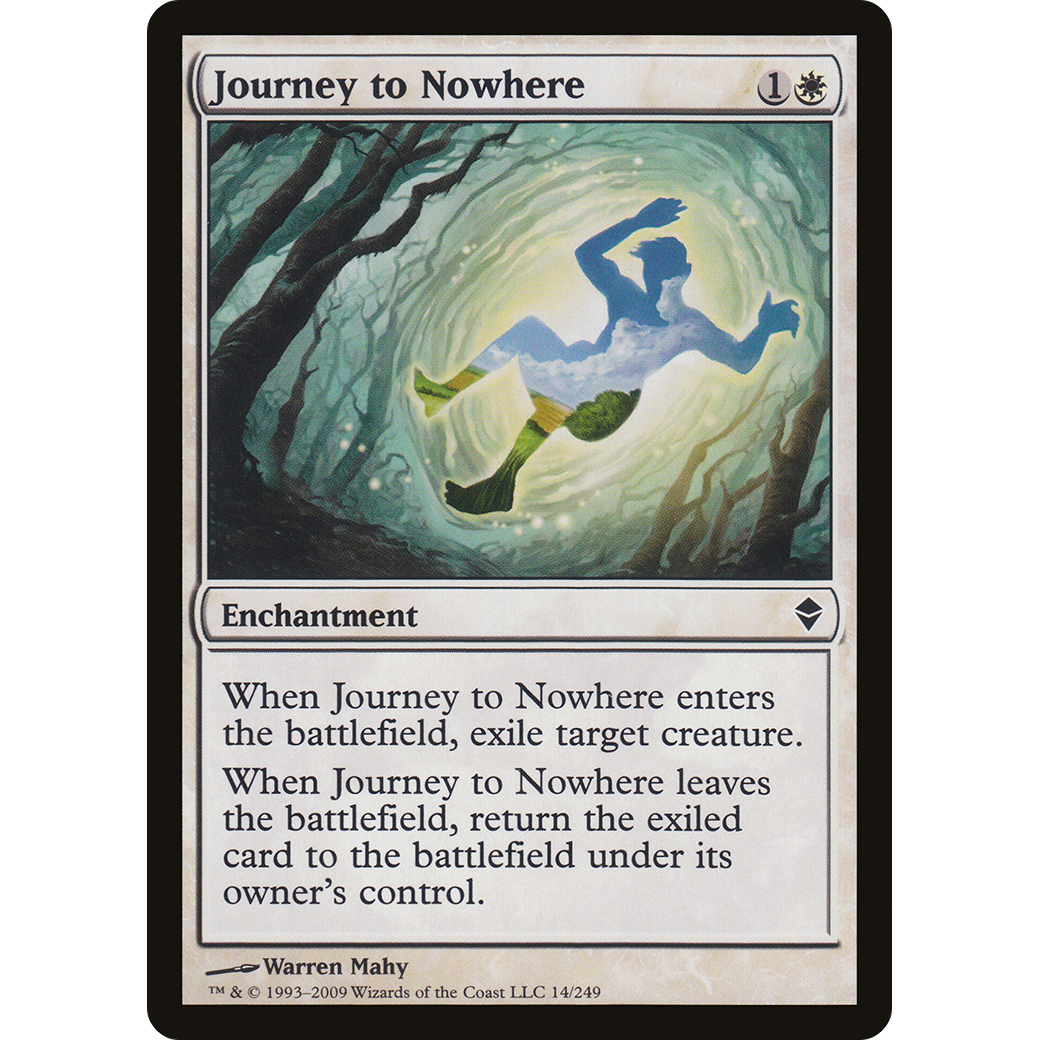 Journey to Nowhere (ZEN-014) - Zendikar Foil