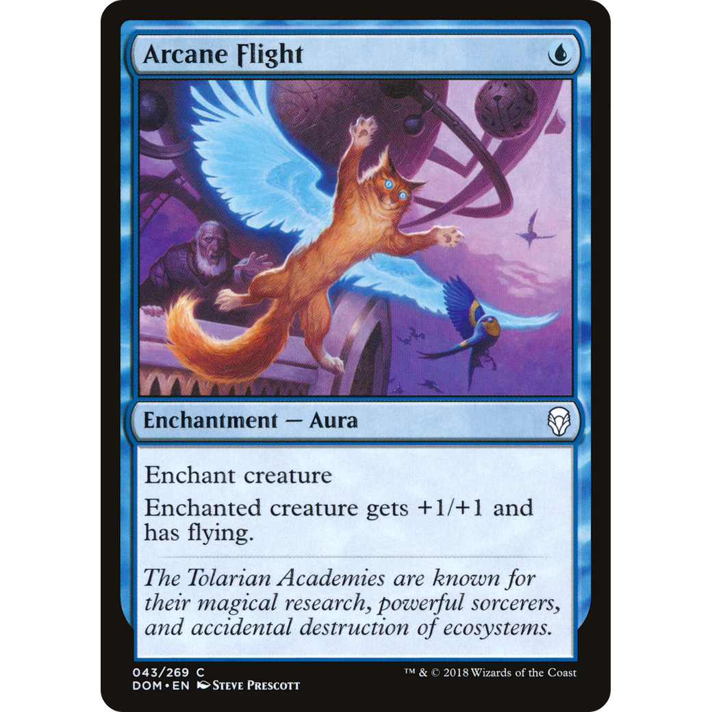 Arcane Flight (DOM-043) - Dominaria Foil