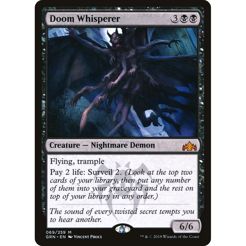 Doom Whisperer (GRN-069) - Guilds of Ravnica