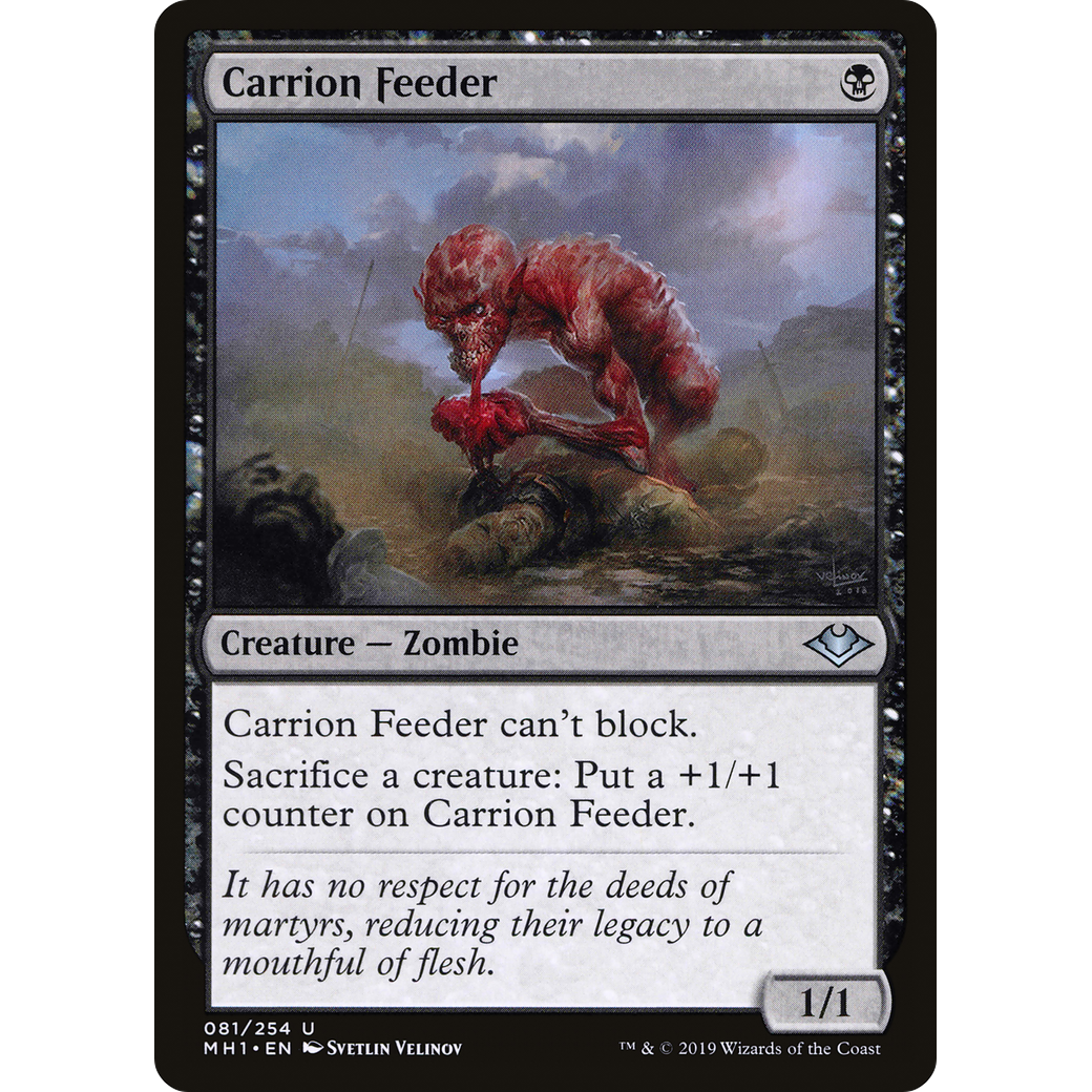 Carrion Feeder (MH1-081) - Modern Horizons Foil