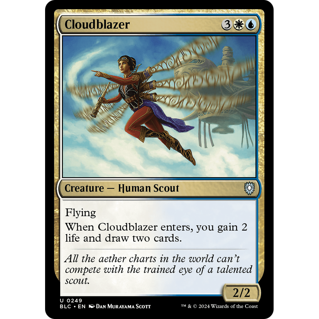 Cloudblazer (BLC-249) - Bloomburrow Commander