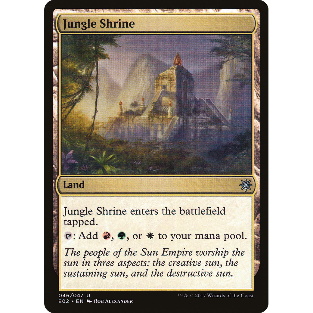 Jungle Shrine (E02-046) - Explorers of Ixalan